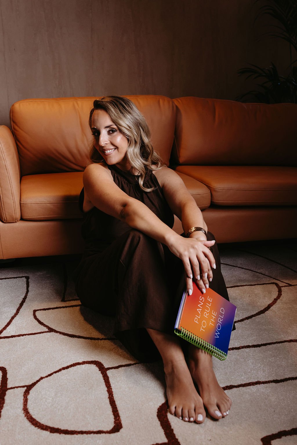 Sandra Santos a escrever